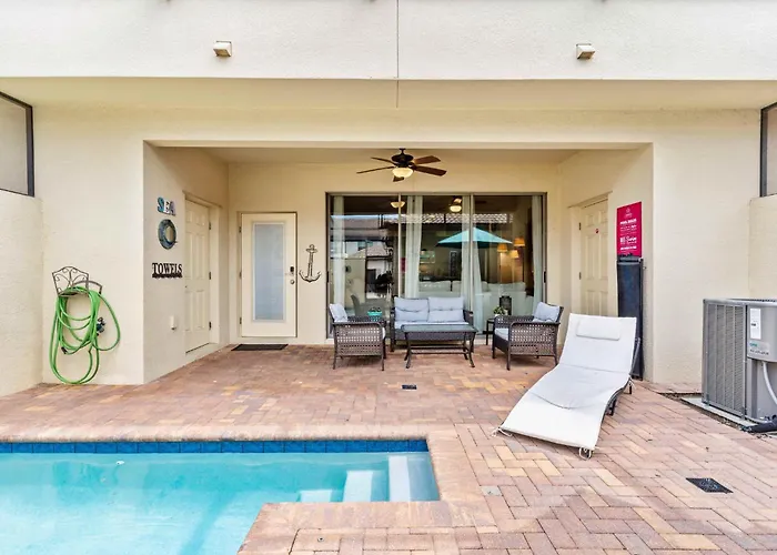 Townhome With Private Pool, Bbq & Free Waterpark