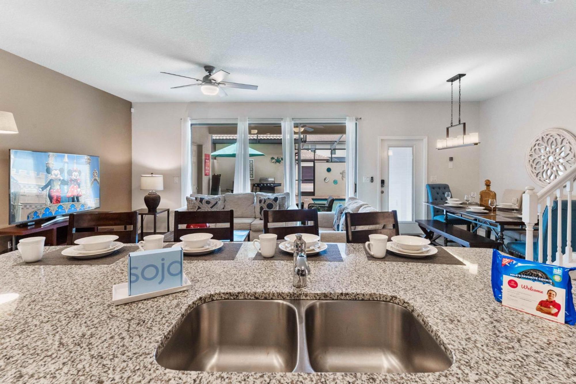 Townhome With Private Pool, Bbq & Free Waterpark Holiday home Kissimmee