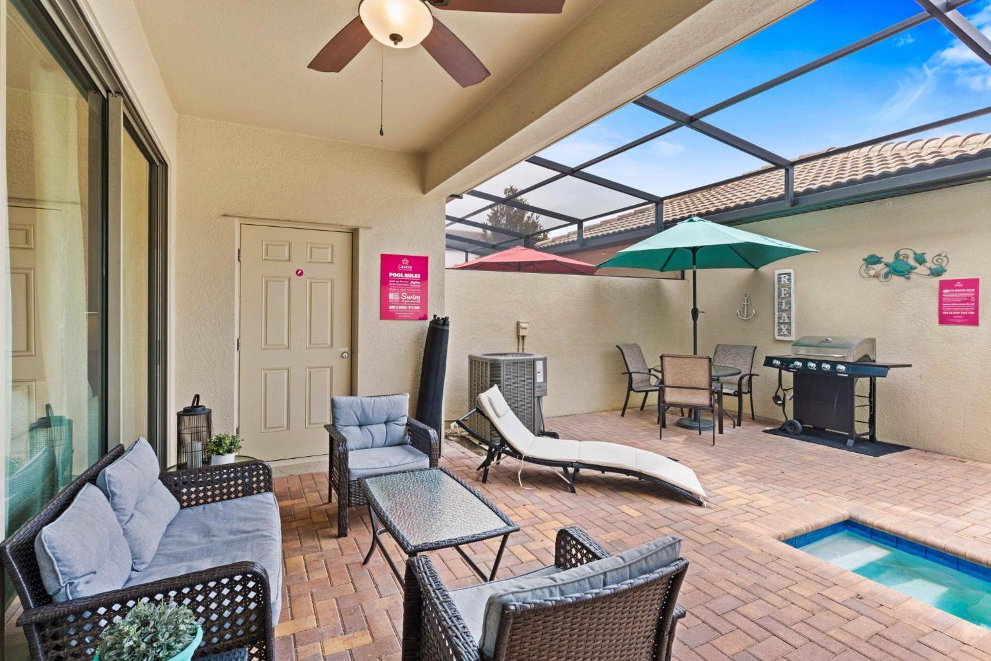 Townhome With Private Pool, Bbq & Free Waterpark Holiday home *