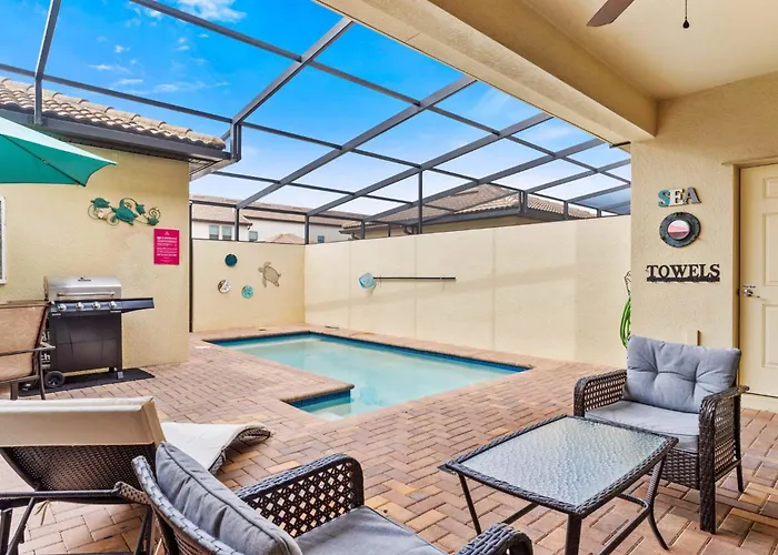 Townhome With Private Pool, Bbq & Free Waterpark